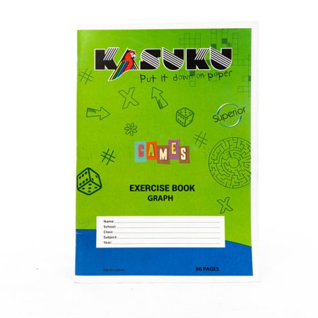 Kasuku Superior A4 96pg - Graph Book
