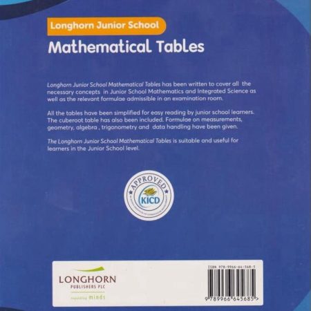 Longhorn-Junior-School-Mathematical-Tables-Riki-Bookshop