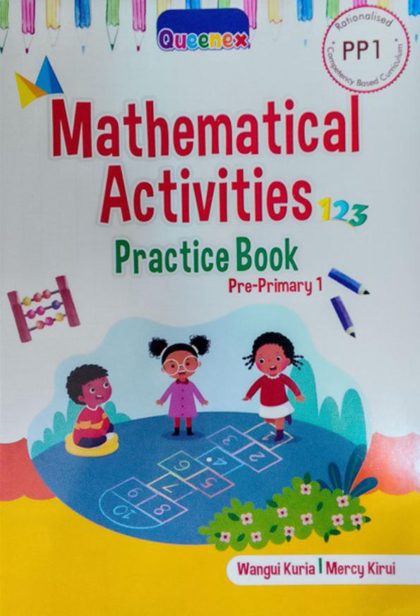 Queenex Maths Activities PP1 Practice Book (Rationalised)