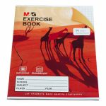 M&G A5 96pg Exercise Book – Square Ruled