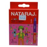 Nataraj 14-Colour Jumbo Wax Crayons 90 mm