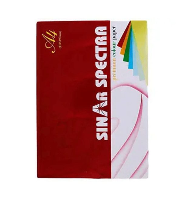 Sinar Spectra A4 Colored Photocopy Paper 80gsm - 500 Sheets