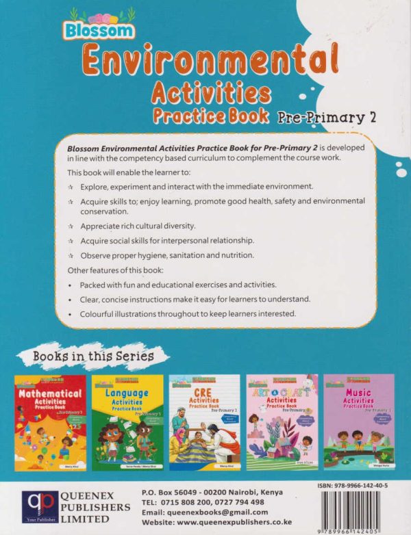 Queenex Blossom Environmental Activities Practice Book PP2
