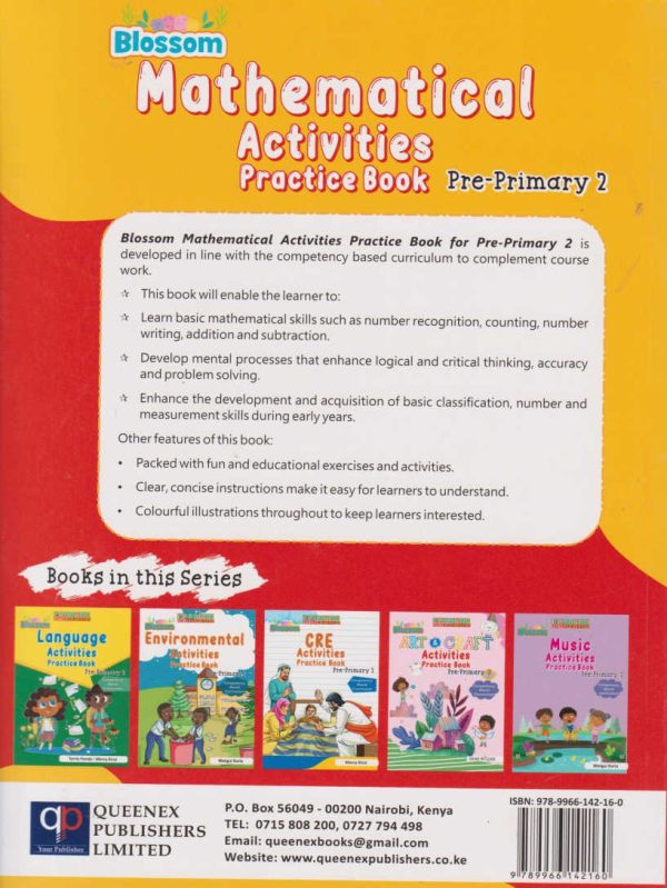 Queenex Blossom Mathematical Practice Book PP2