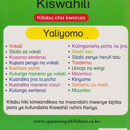 Queenex_Premier_Tukisome_Kiswahili_1_Riki_Bookshop