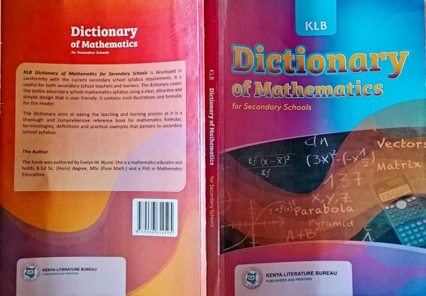 Dictionary of Mathematics for Secondary Schools (KLB)