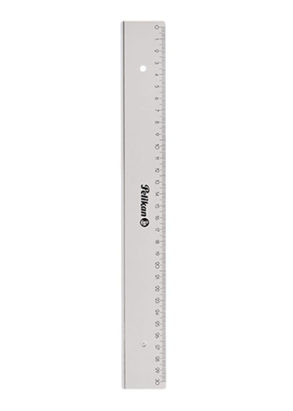 Pelikan Plastic Ruler 30cm Transparent