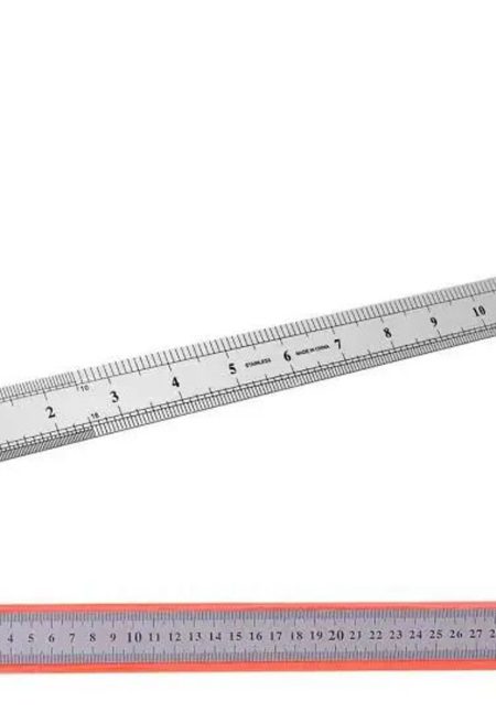 Steel Ruler 30cm – Durable & Precise Measuring Tool