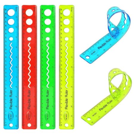 Flexible Ruler 30cm Clear