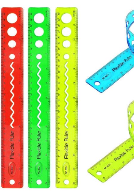 Flexible Ruler 30cm Clear