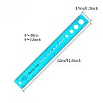 Flexible Ruler 30cm Clear