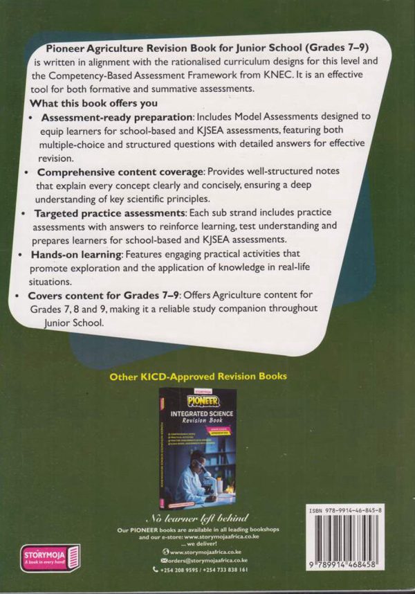 Storymoja Pioneer Agriculture Revision GD7-9 (Rationalised)