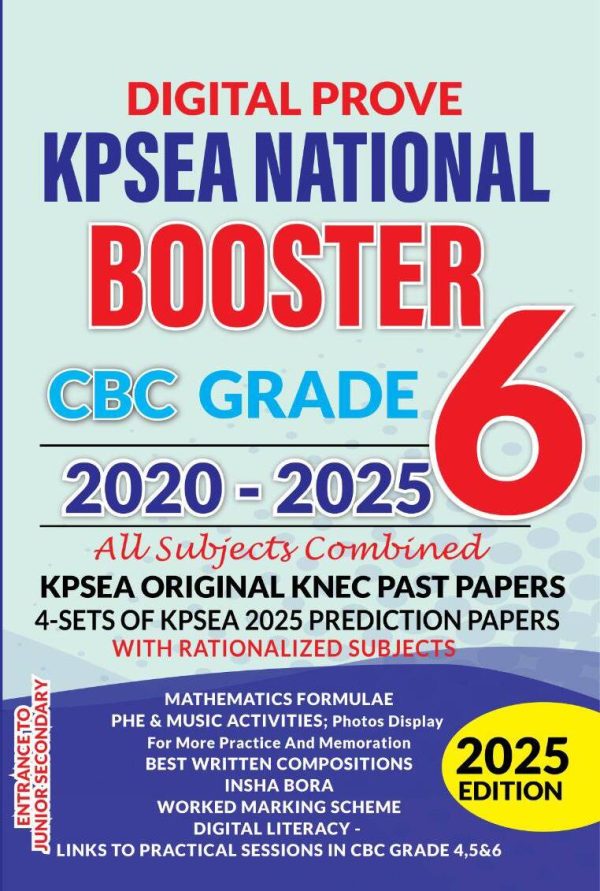 Digital Prove KPSEA National Booster GD 6 (2025 Rationalised)