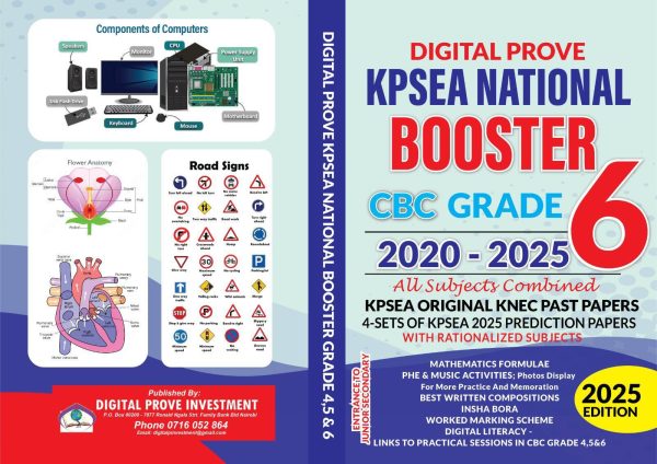 Digital Prove KPSEA National Booster GD 6 (2025 Rationalised)