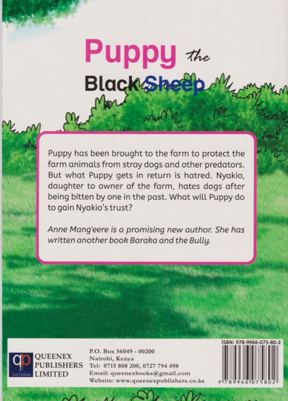 Puppy the Black Sheep - Grade 4 Queenex Reader