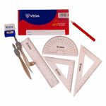 Veda Clear Math Geometry Set – For Students & Schools