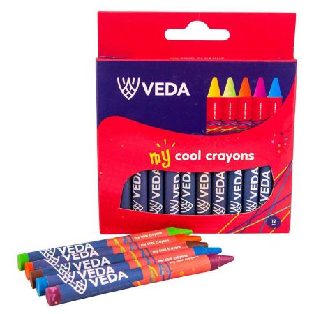 Veda My Cool Crayons 12 Colours