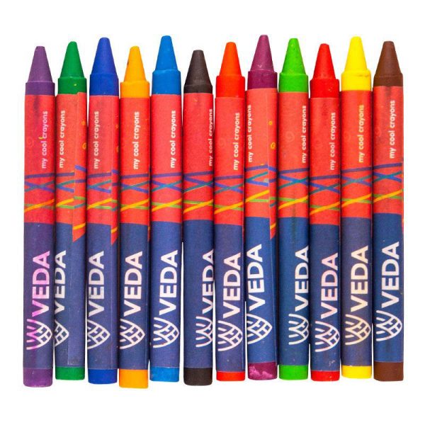 Veda My Cool Crayons 12 Colours