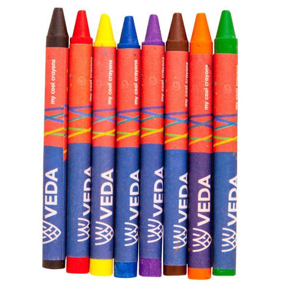 Veda Crayons 8 Colours