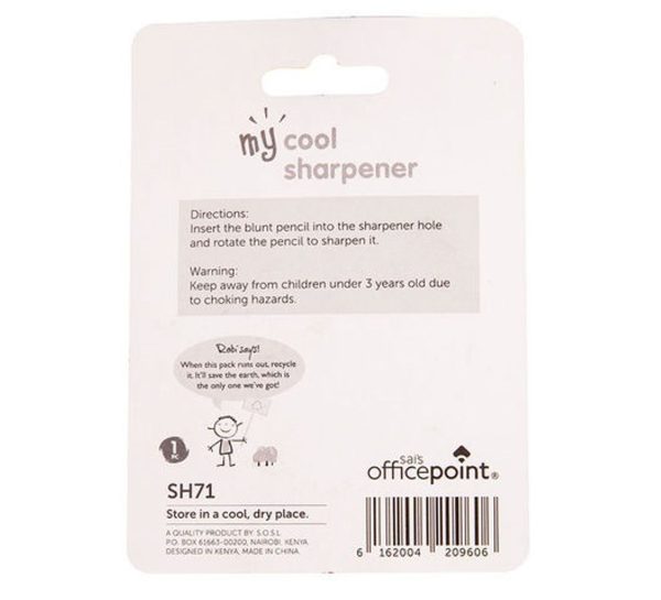 Veda SH71 Football Shaped Sharpener