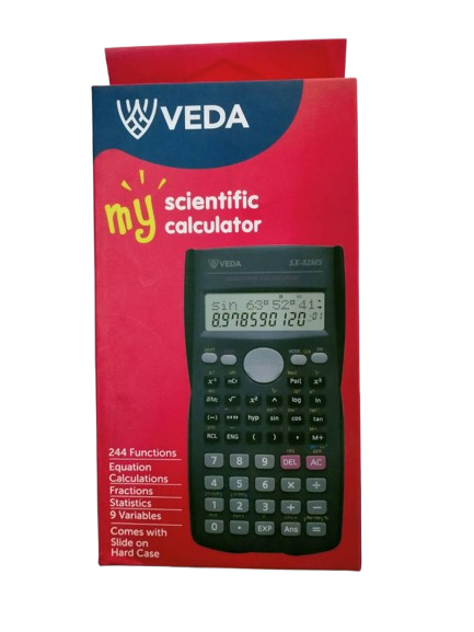 Veda SX-82MS Scientific Calculator - 9 Variable Memory