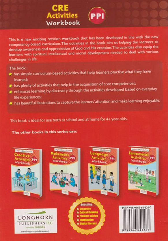 Longhorn Smart Starters CRE Activities PP1 Workbook