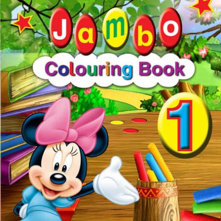 Queenex Early Learners Jambo Colouring Book 1