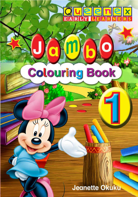 Queenex Early Learners Jambo Colouring Book 1