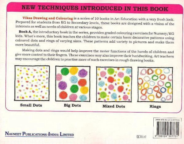 Vikas Drawing & Colouring A - Art Book for Nursery & KG