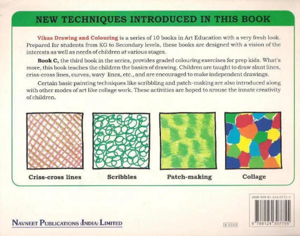 Vikas Drawing & Colouring C - Art Basics for Prep Kids