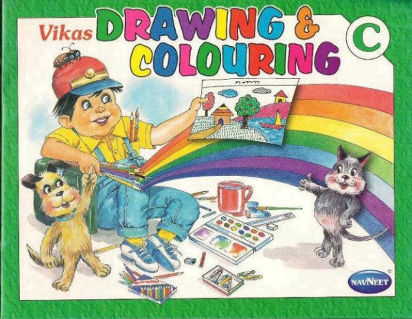 Vikas Drawing & Colouring C - Art Basics for Prep Kids