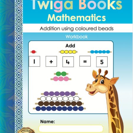 Twiga Books Maths Addition Using Coloured Beads PP2 Book 6a