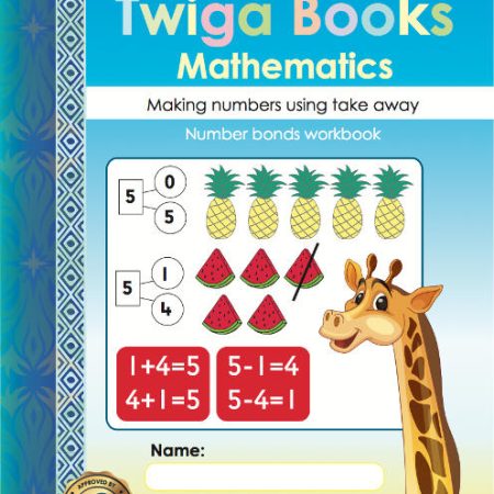 Twiga Maths PP2 Workbook 8 – Making Numbers & Take Away