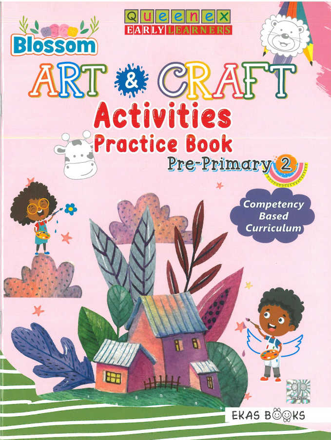 Queenex Blossom Art & Craft Activities Practice Book PP2
