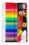 Colour Fiber Tip Pen – 24 Colours