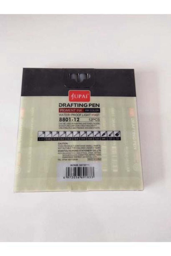 Drafting Pen 8801-12 – 12 Pieces