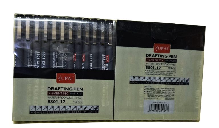 Drafting Pen 8801-12 – 12 Pieces