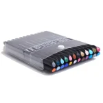 Biro Fine Liner CK-148 – 12 Colours