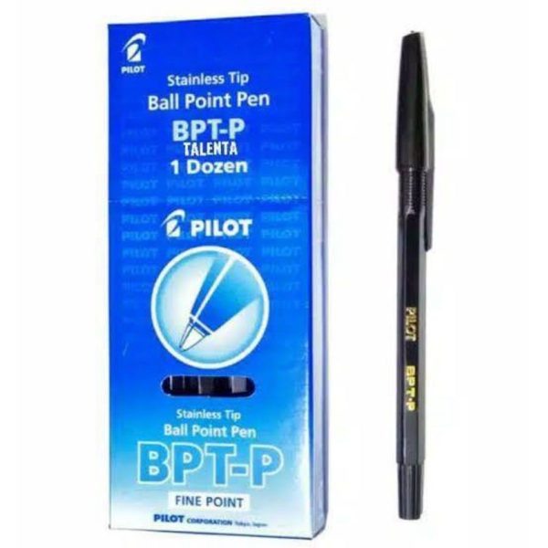 Pilot Fine Ballpoint Pen – Black, Blue & Red