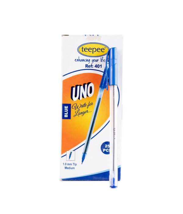 Uno 401 Medium Tip Ballpen – Blue