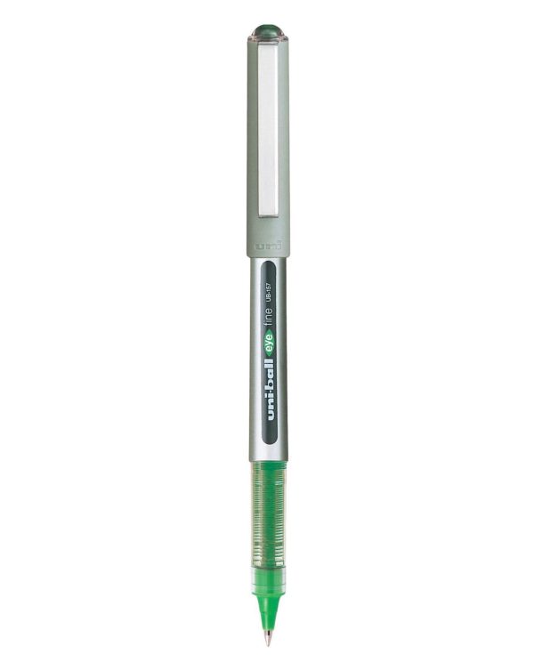 Uniball Eye UB‑157 Rollerball Pen – Green
