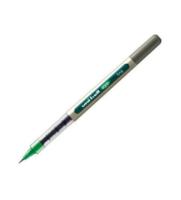 Uniball Eye UB‑157 Rollerball Pen – Green
