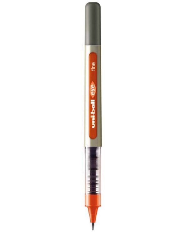 Uniball Eye UB‑157 Rollerball Pen – Orange