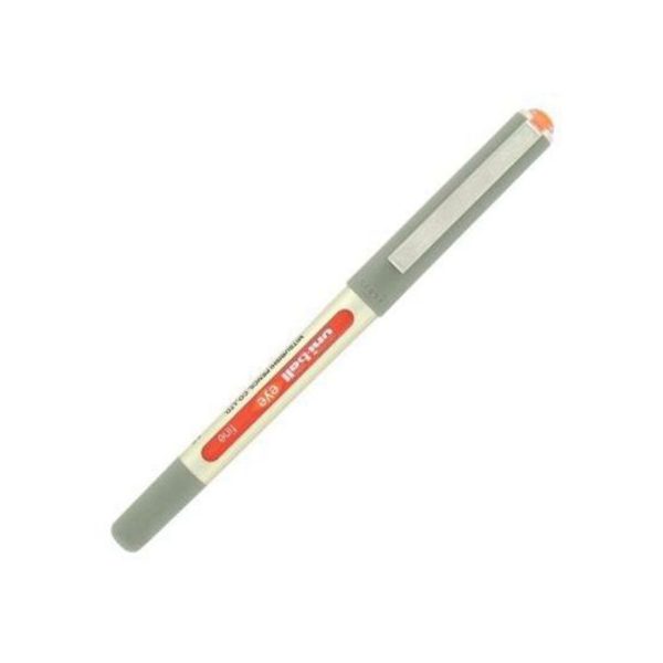 Uniball Eye UB‑157 Rollerball Pen – Orange