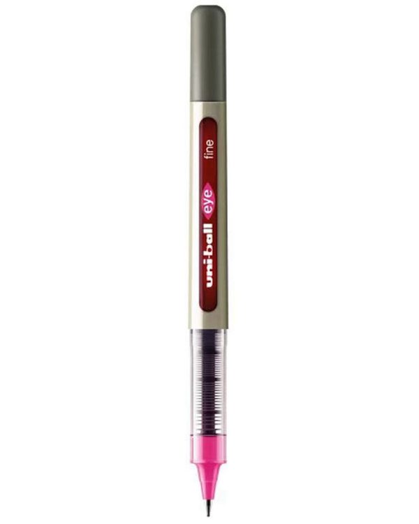 Uniball Eye UB‑157 Rollerball Pen – Pink