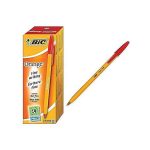 BIC Fine Point Biro Pen Red