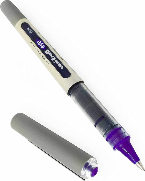 Uniball Eye UB‑157 Rollerball Pen – Red