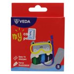 Veda 3300 Colour Pencils 12pcs (Half Size)