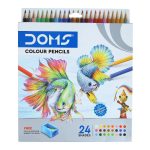 DOMS Colour Pencils 24 pcs – Full Size