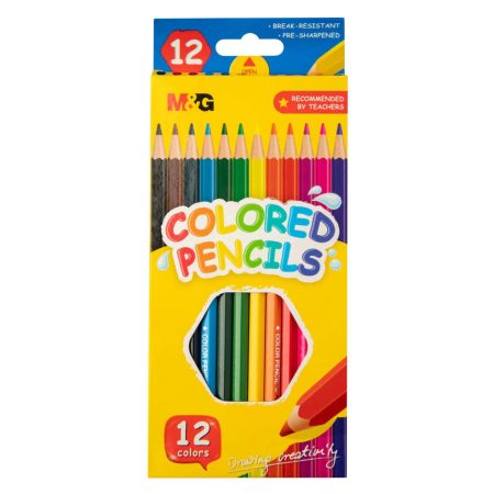 M&G 34365 Colour Pencils 12pcs Full Size